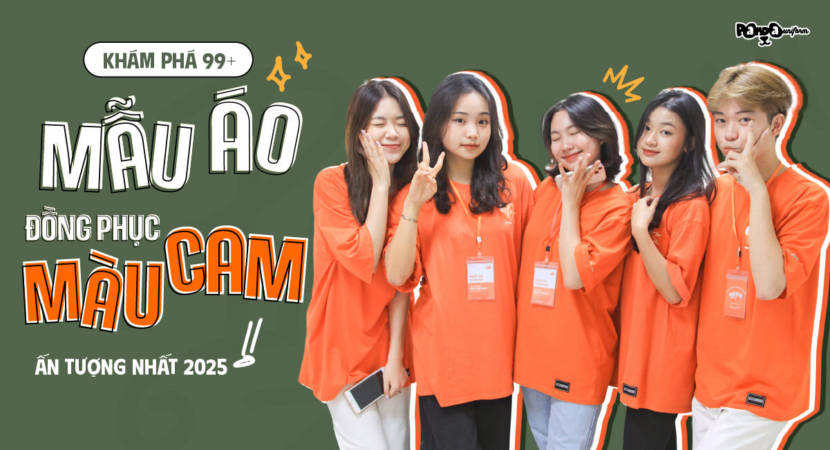 phám phá 99+ mẫu áo đồng phục màu cam ấn tượng nhất 2025