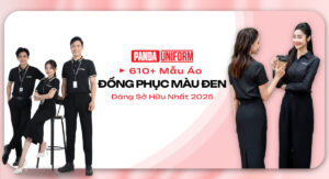 610+ mẫu áo đồng phục màu đen đáng sở hữu nhất 2025