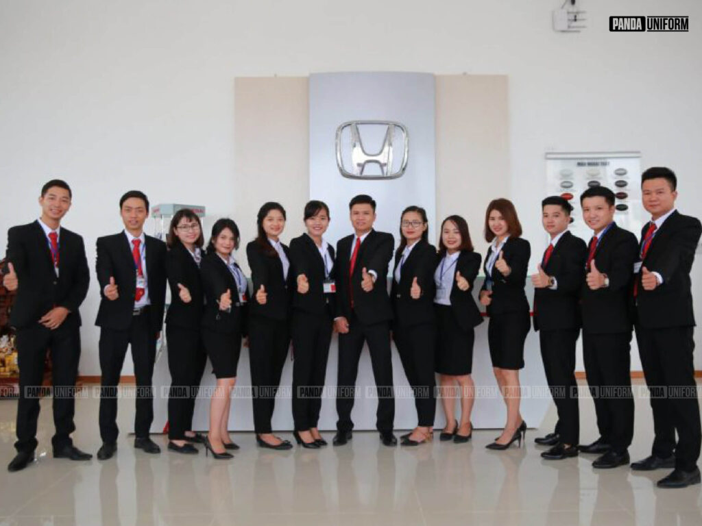áo vest đồng phục honda sang trọng, đẳng cấp