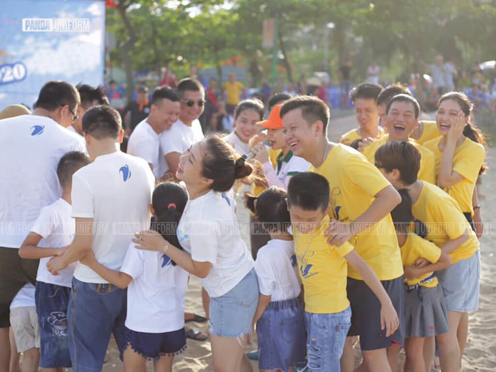 áo teambuilding đồng phục vnpt đẹp thoải mái