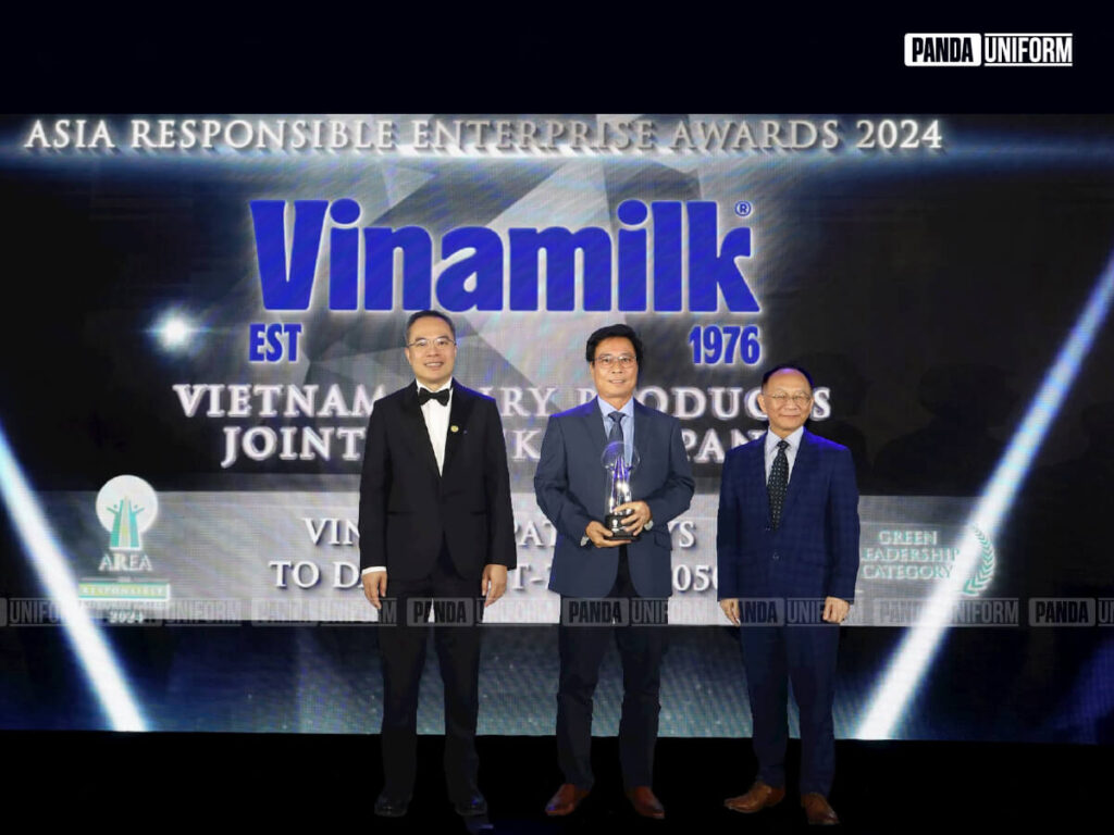 áo vest đồng phục vinamilk đẹp chỉn chu