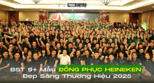 bst 9+ mẫu đồng phục heineken đẹp sáng thương hiệu 2025