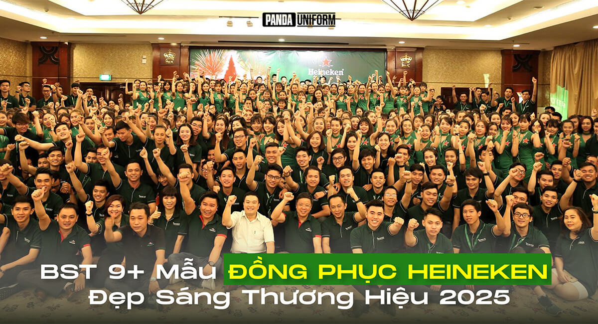 bst 9+ mẫu đồng phục heineken đẹp sáng thương hiệu 2025