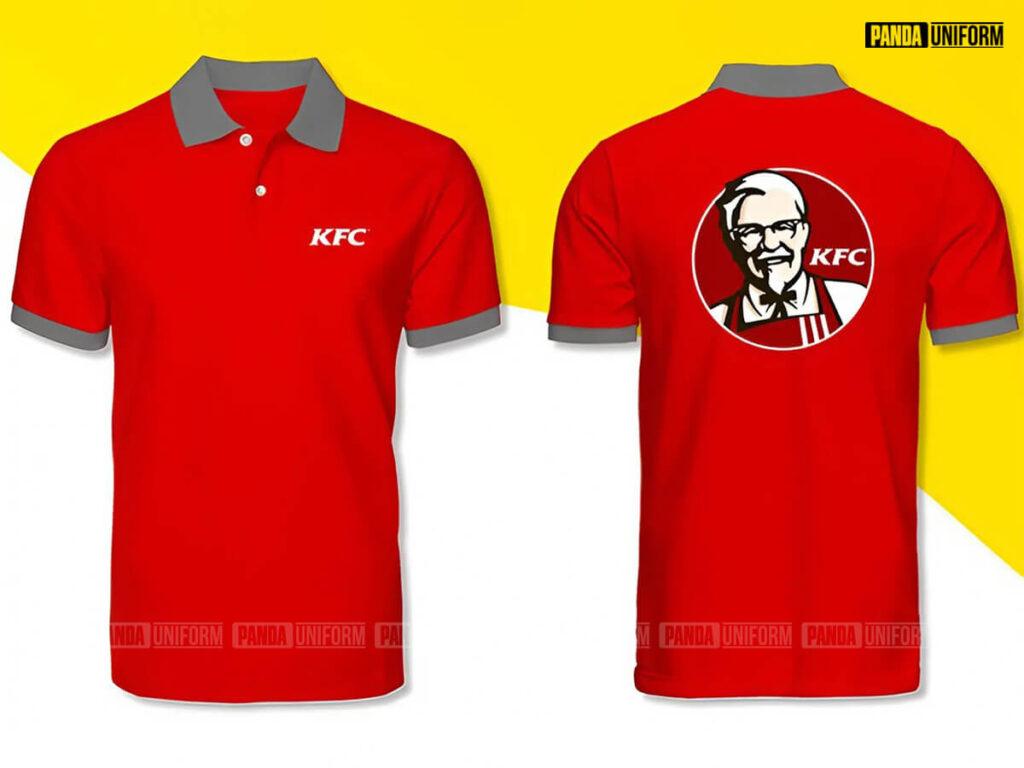 đồng phục của thương hiệu kfc