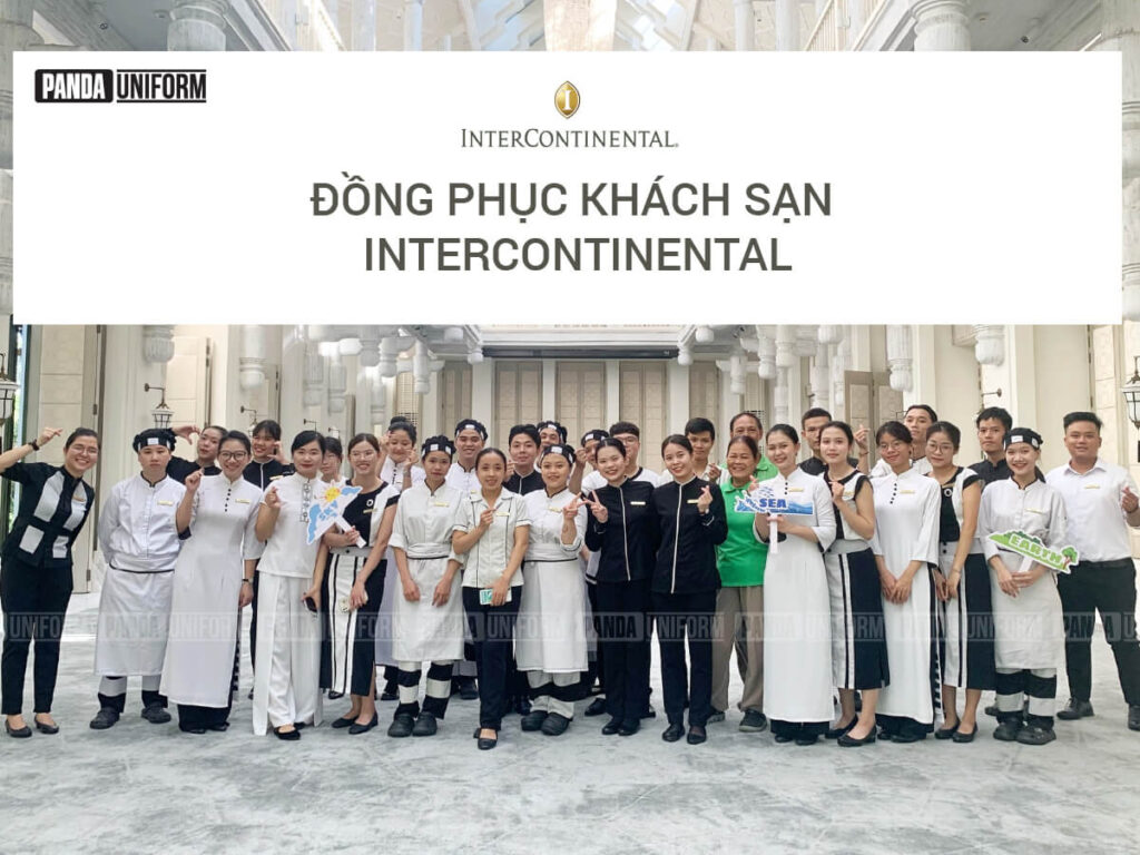 đồng phục khách sạn intercontinental đẹp chuẩn chuyên nghiệp