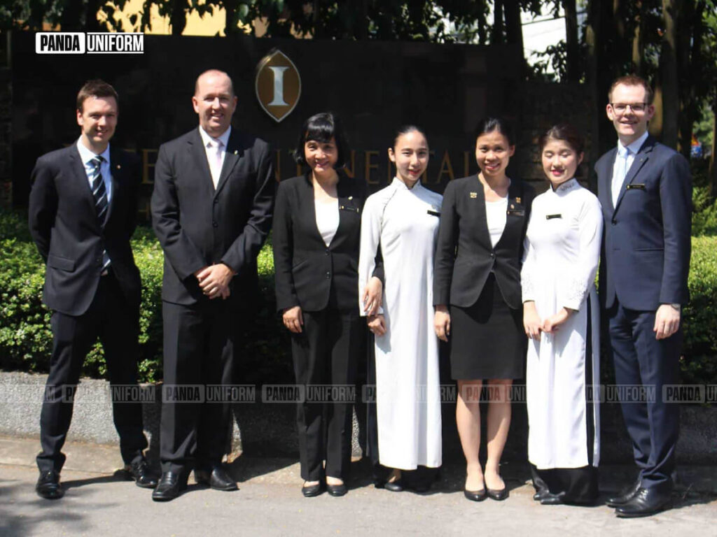 đồng phục khách sạn intercontinental với ý nghĩa thương hiệu đặc biệt