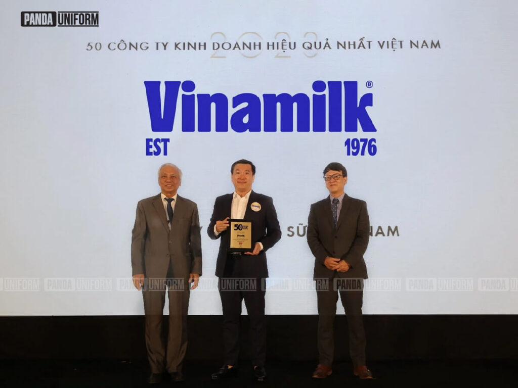 đồng phục vinamilk mẫu áo vest sang trọng, đẳng cấp