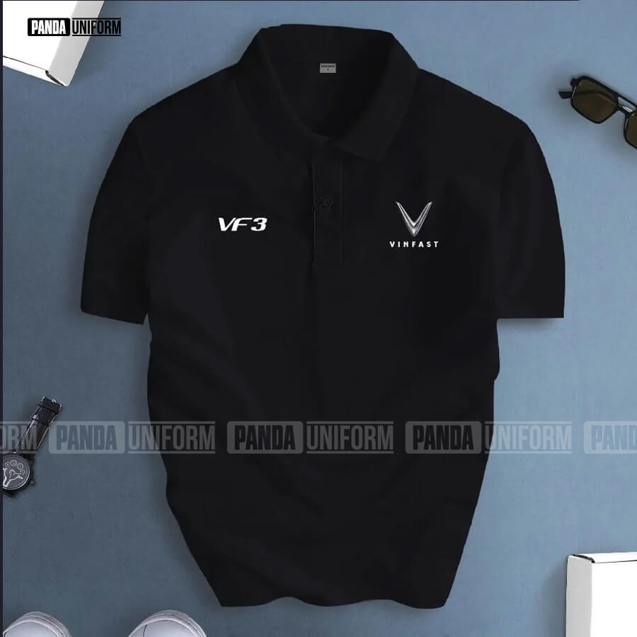 đồng phục vinfast vf3 mẫu thiết kế áo polo đẹp phong cách