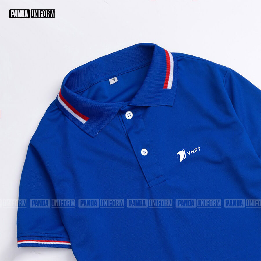 logo trên áo đồng phục của vnpt