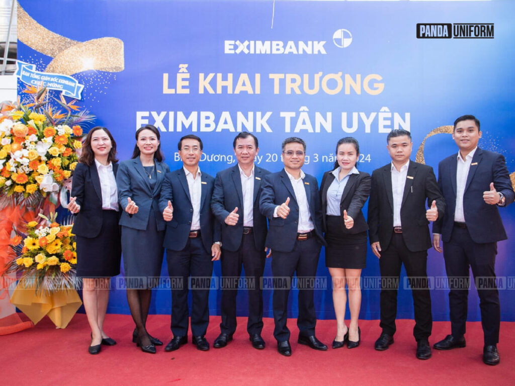 mẫu áo vest đồng phục eximbank đẳng cấp