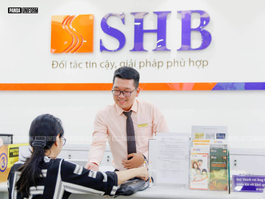 sơ mi đồng phục shb chuẩn banker