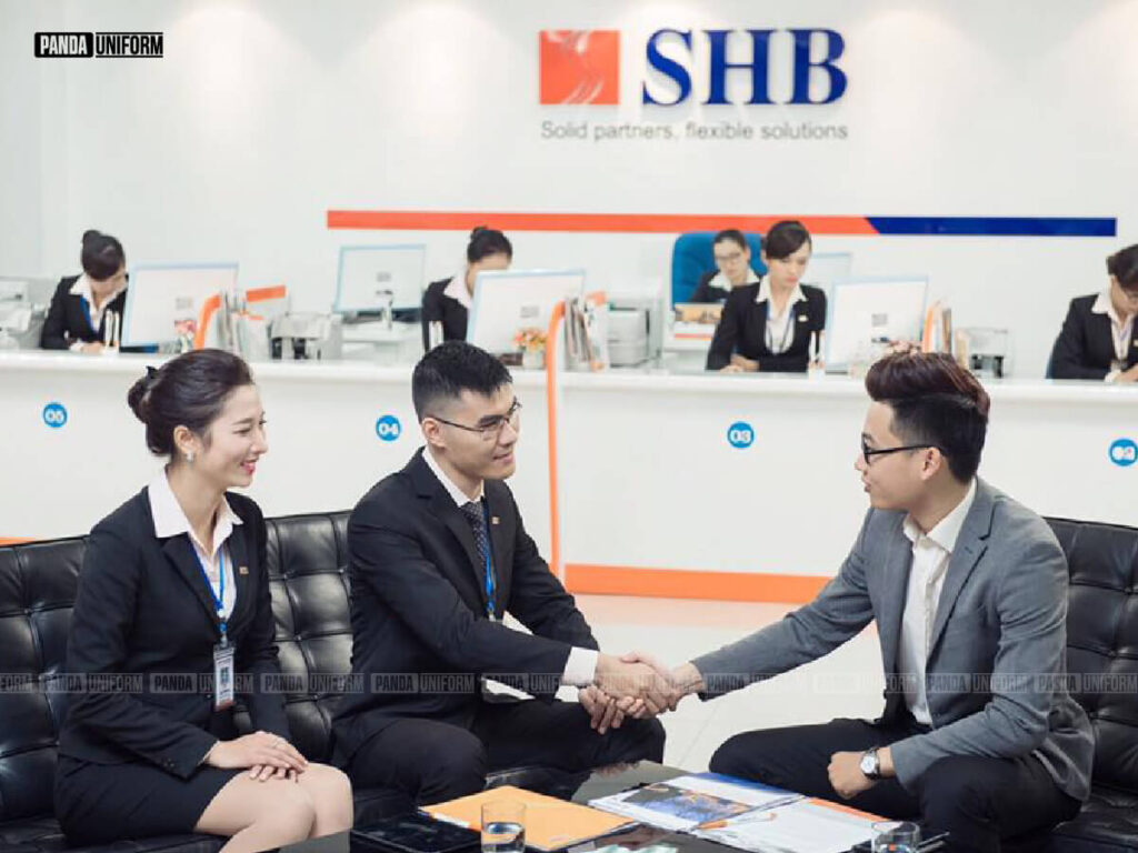 thiết kế áo vest đồng phục shb đẳng cấp
