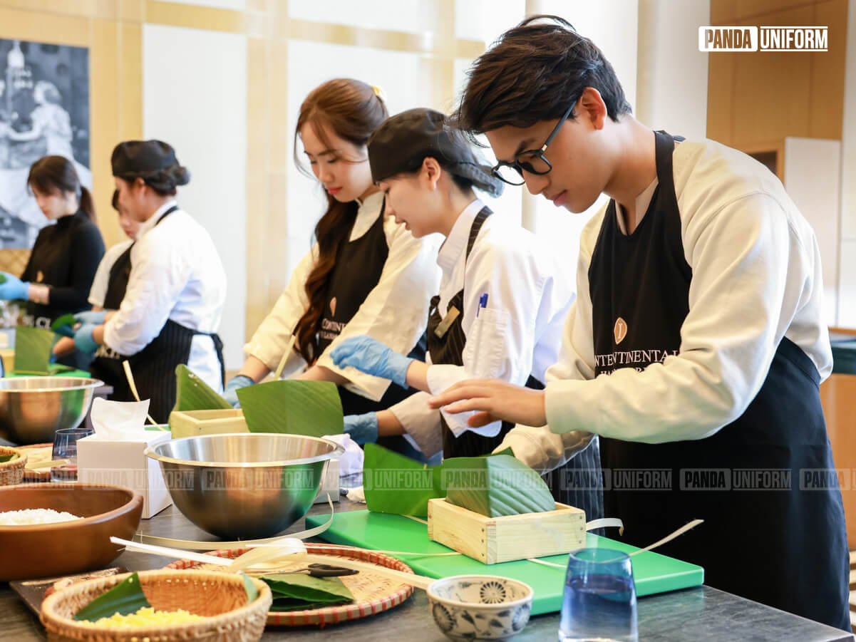 thiết kế đồng phục khách sạn intercontinental đẹp
