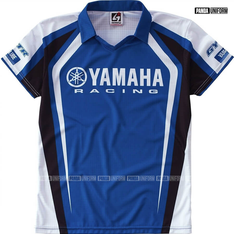 đồng phục yamaha racing thiết kế polo cá tính