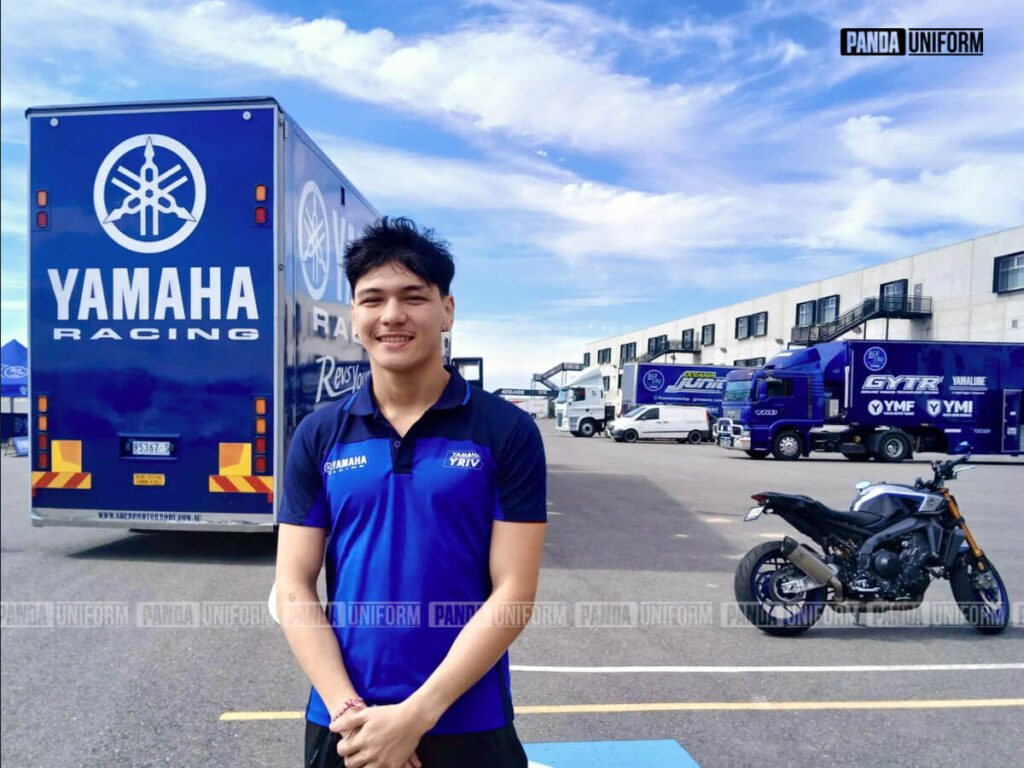 polo đồng phục yamaha phối màu đẹp phong cách