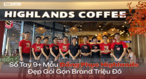 Sổ tay 9+ mẫu đồng phục Highlands đẹp gói gọn brand triệu đô