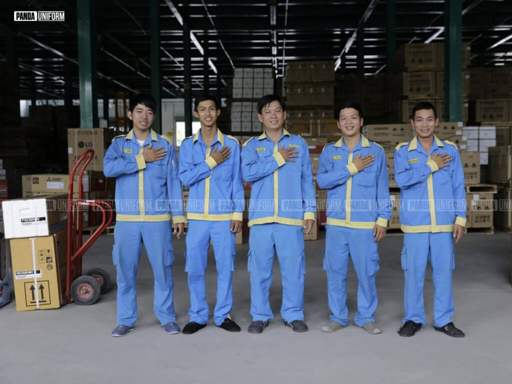 Đồng phục bảo hộ cho nhân viên kho và giao hàng