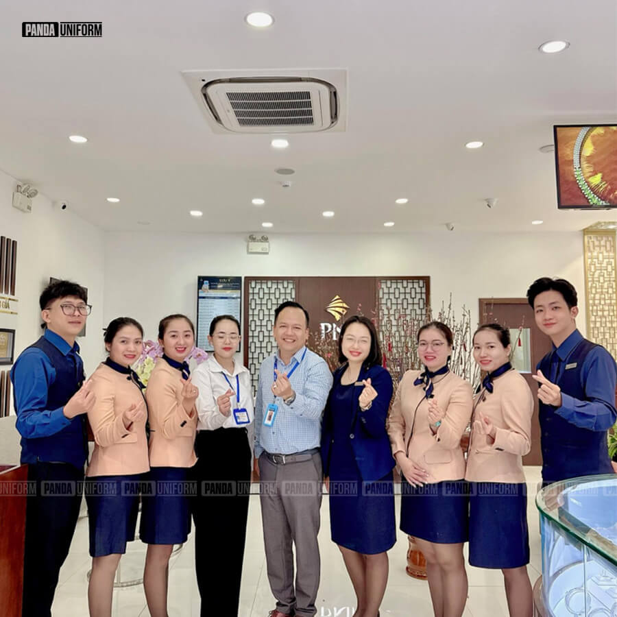 đồng phục pnj xây dựng hình ảnh thương hiệu