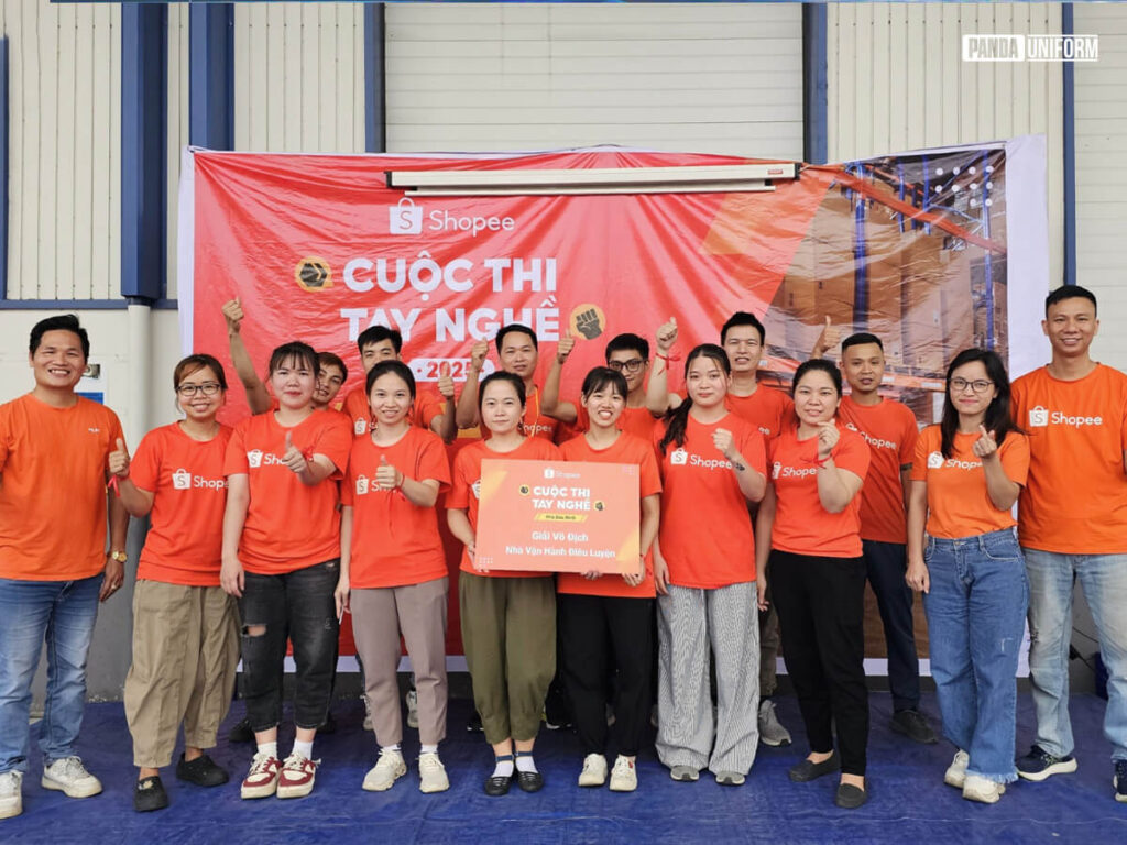 Chất liệu vải Cotton Excool phù hợp cho sản phẩm áo thun đồng phục Shopee