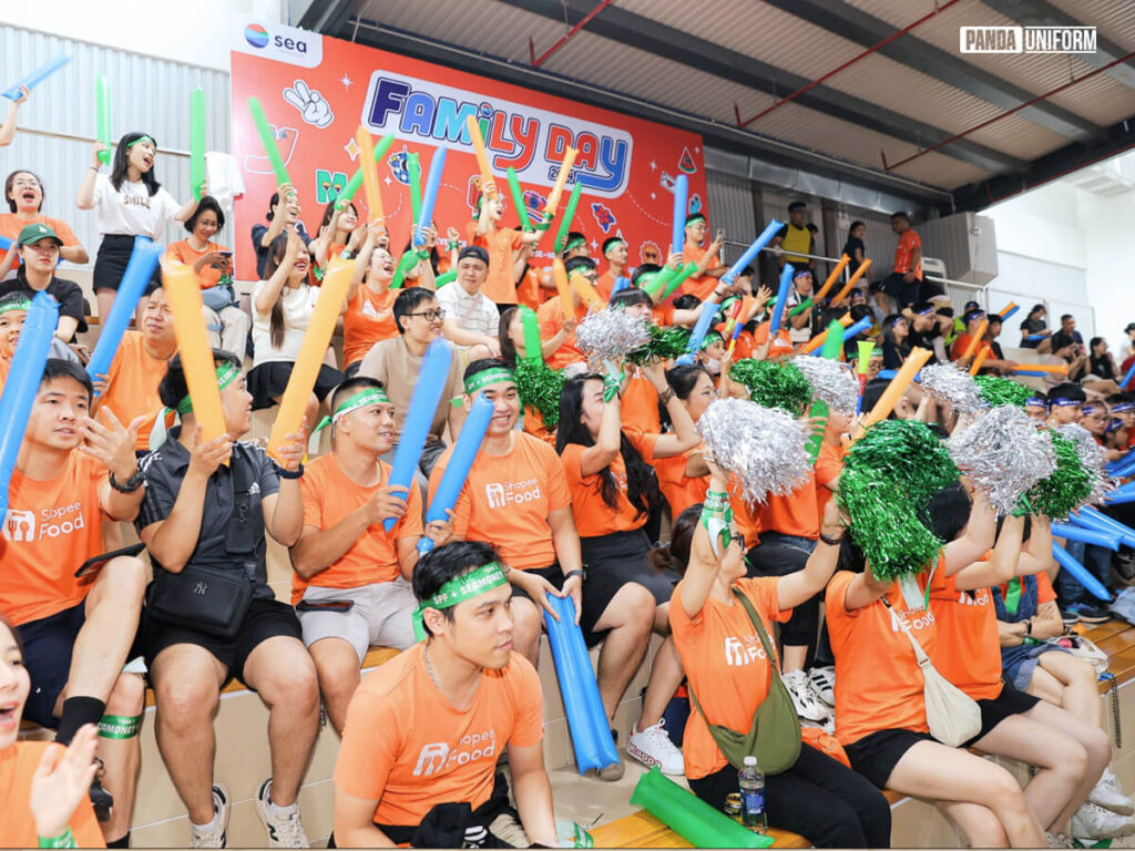 Áo thun bộ phận giao hàng đồng phục Shopee