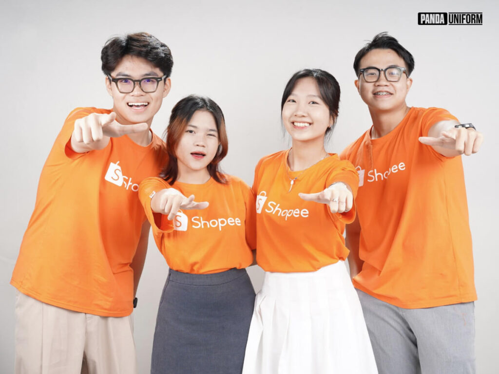 Áo thun đồng phục Shopee