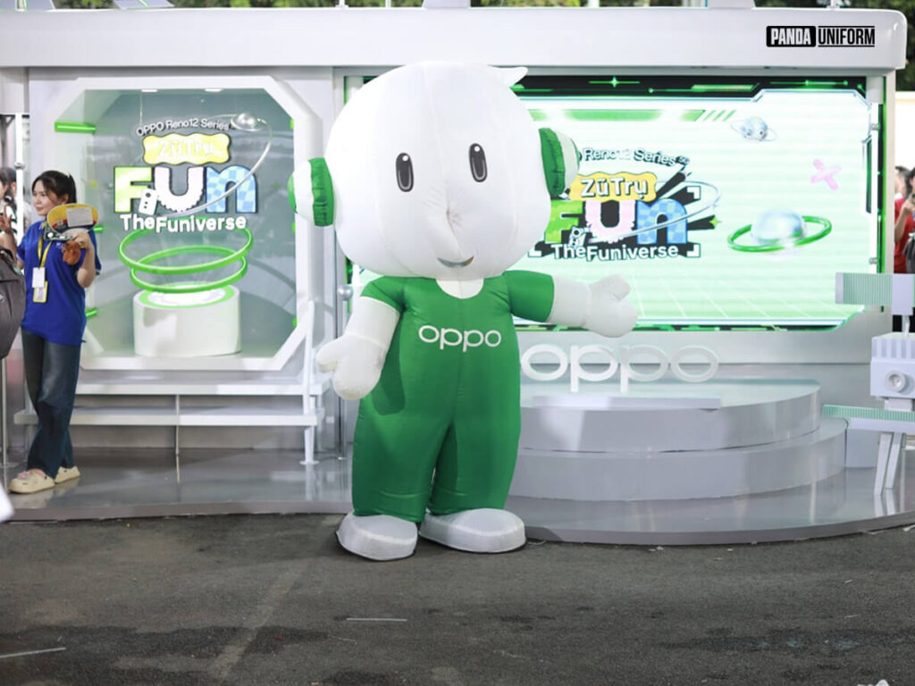 Thương hiệu Oppo lựa chọn màu xanh lá làm màu sắc nhận diện chủ đạo