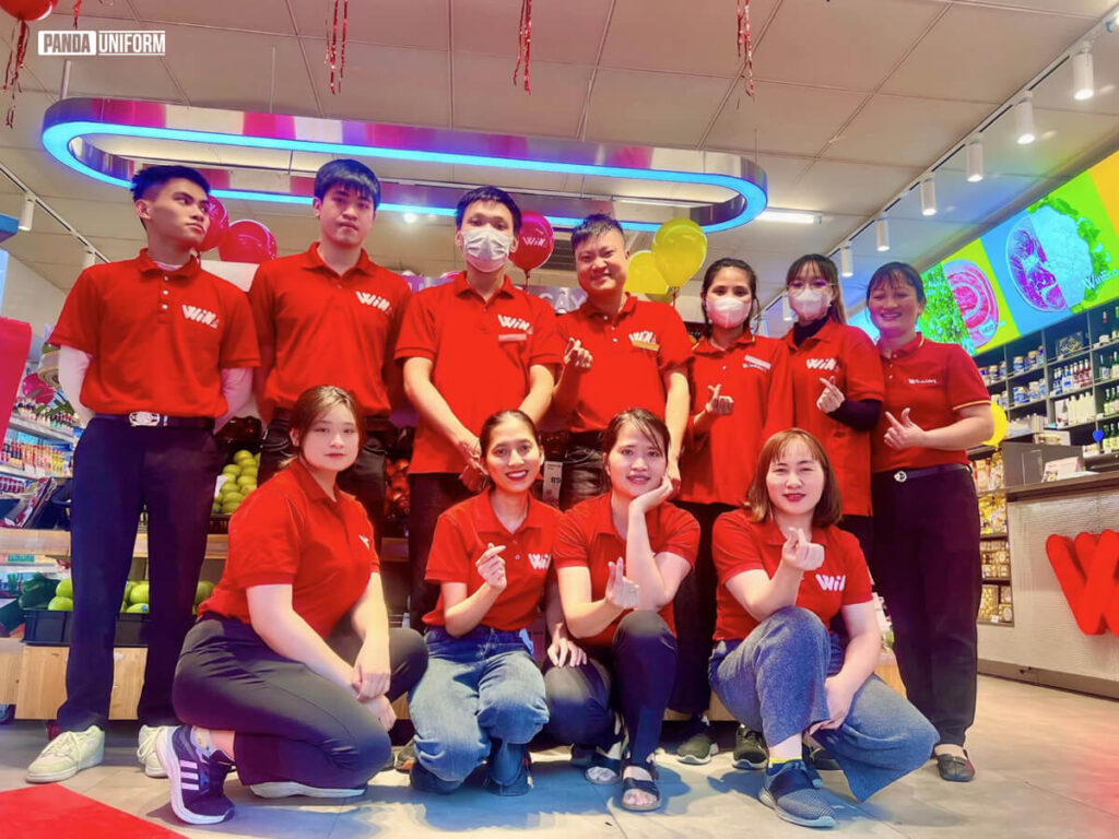 Liên hệ Đồng phục Panda để đặt may đồng phục Winmart