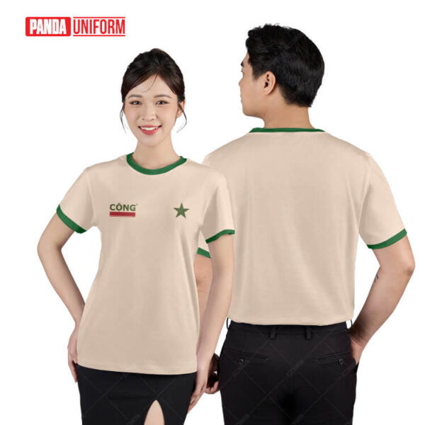 Áo thun đồng phục Cộng cà phê do Đồng phục Panda thiết kế