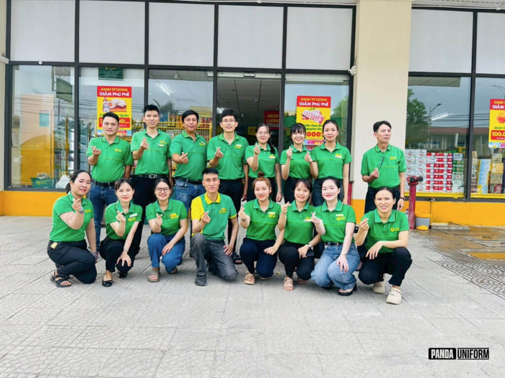 Đồng phục nhân viên Bách hóa Xanh: tạo nhận diện với khách hàng