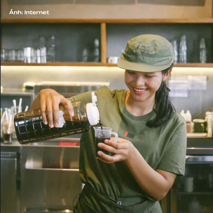 Đồng phục Cộng cà phê giúp củng cố, nâng cao tinh thần nhân viên