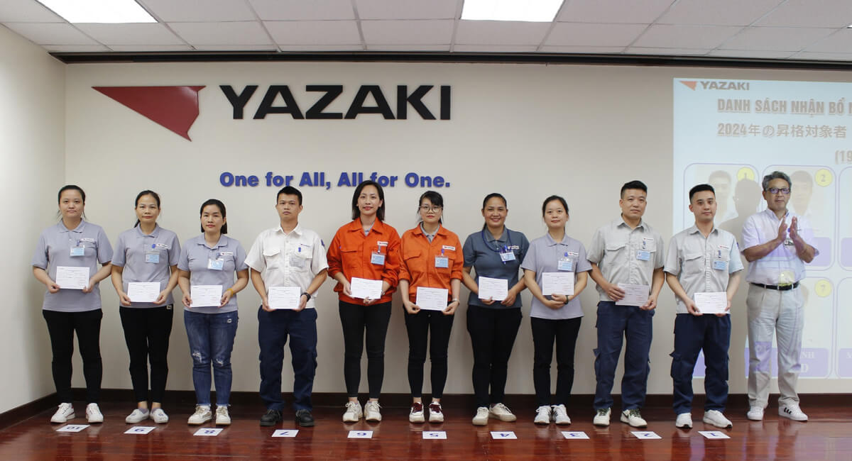 đồng phục công ty yazaki