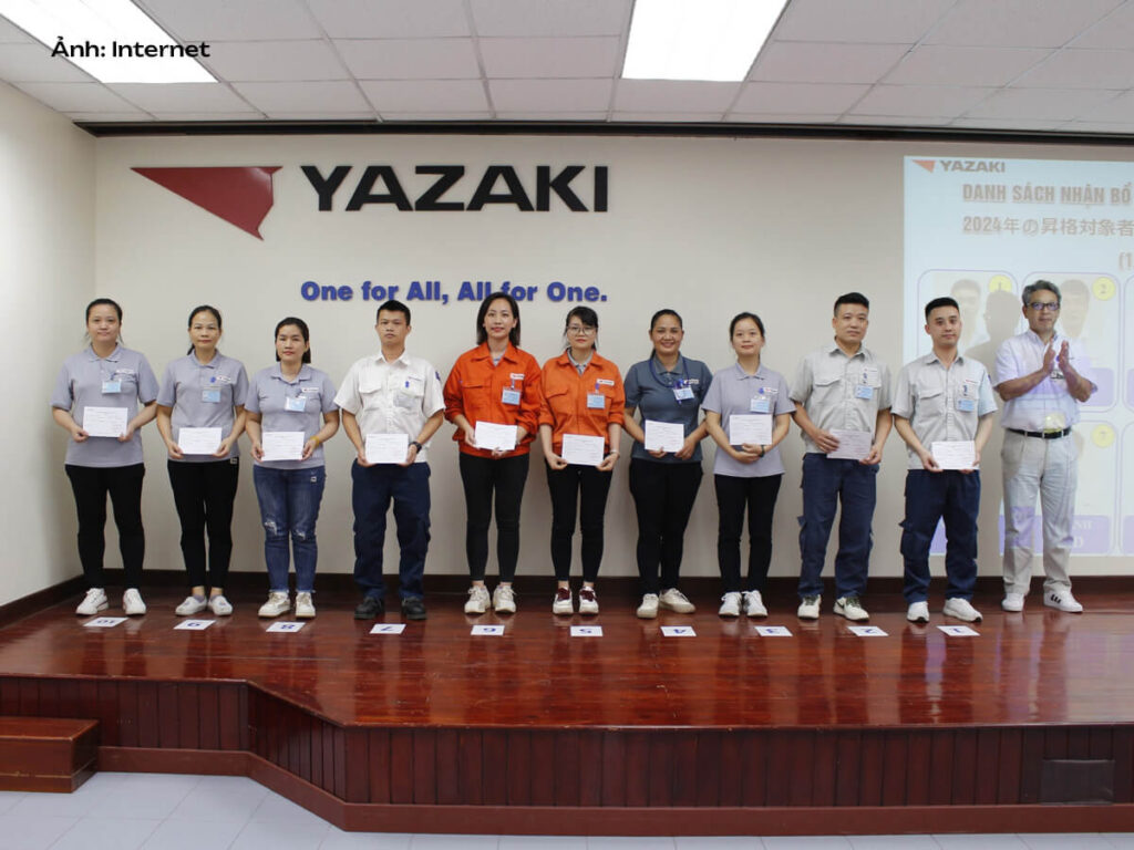 Đồng phục công ty Yazaki - biểu tượng của sự chuyên nghiệp