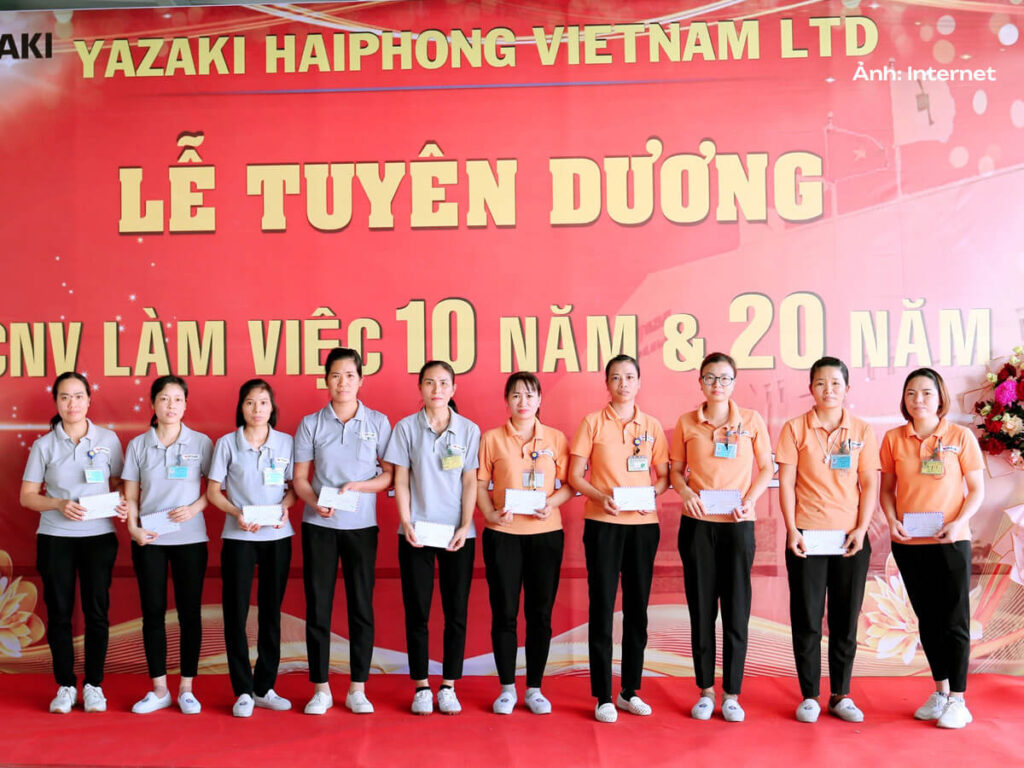 Áo polo trơn đồng phục công ty Yazaki