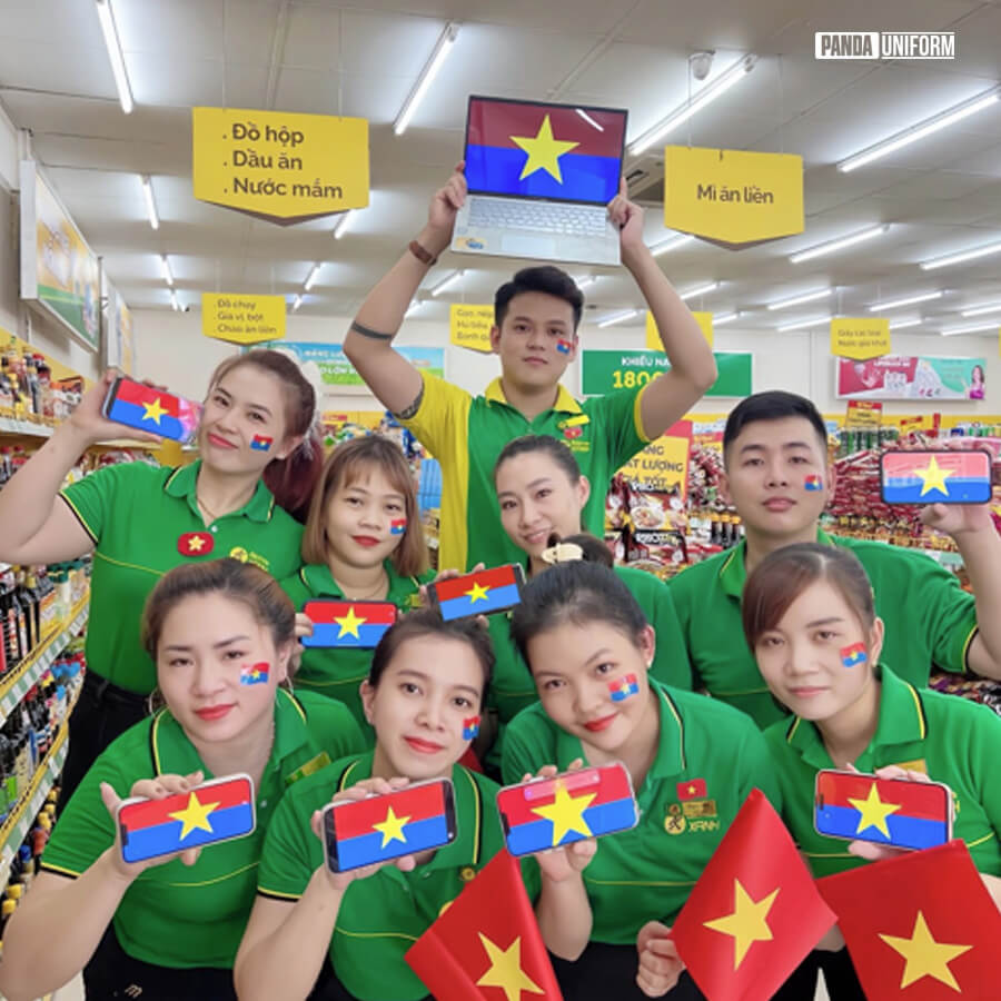 Tinh thần năng động của nhân viên Bách hóa Xanh