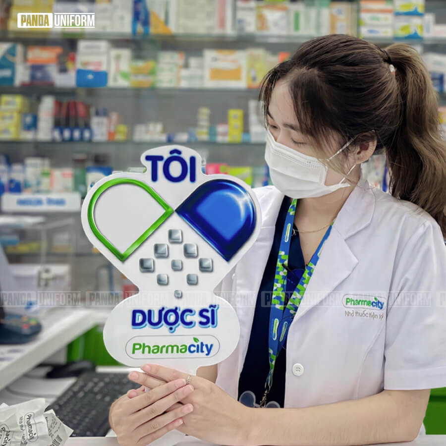 Áo blouse đồng phục Pharmacity