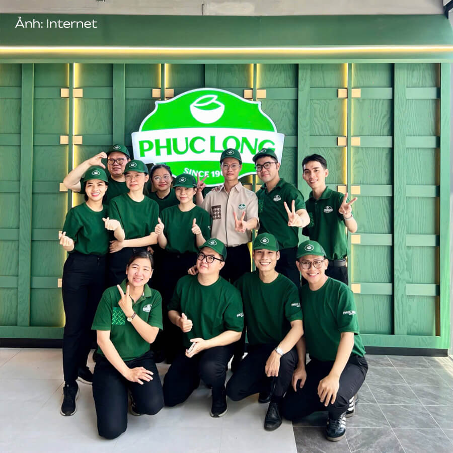 Áo sơ mi Phúc Long màu be