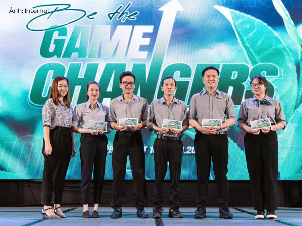 Áo sơ mi xám trơn đồng phục Phúc Long