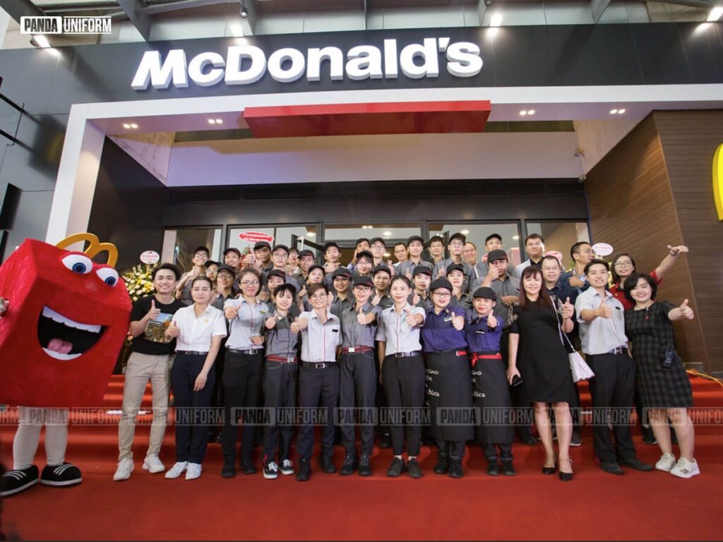 Đồng phục McDonald’s nâng tầm giá trị thương hiệu
